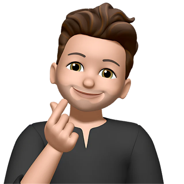 Patrick's Memoji rubbing his fingers together for money