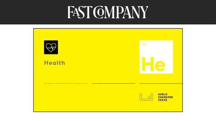 Fast Company: World Changing Ideas Awards 2021: Health Finalists and Honorable Mentions